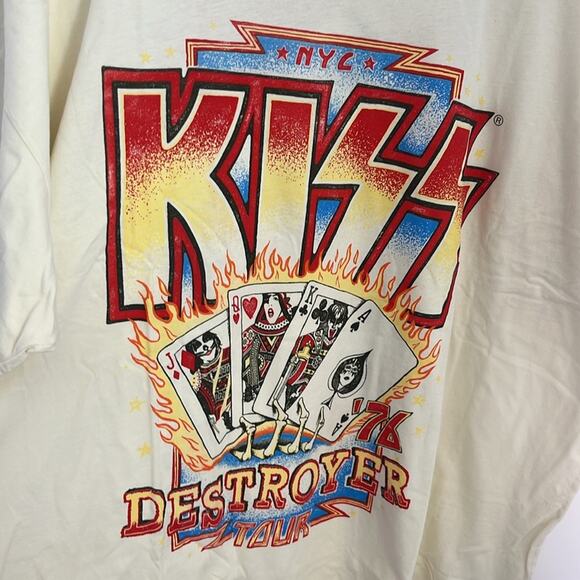 Womens DayDreamer Kiss Destroyer Tour Tee Shirt Size 2X - Picture 5 of 8